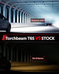 Torchbeam close-up of 16 CSP chips highlighting high-output LEDs for clearer night vision