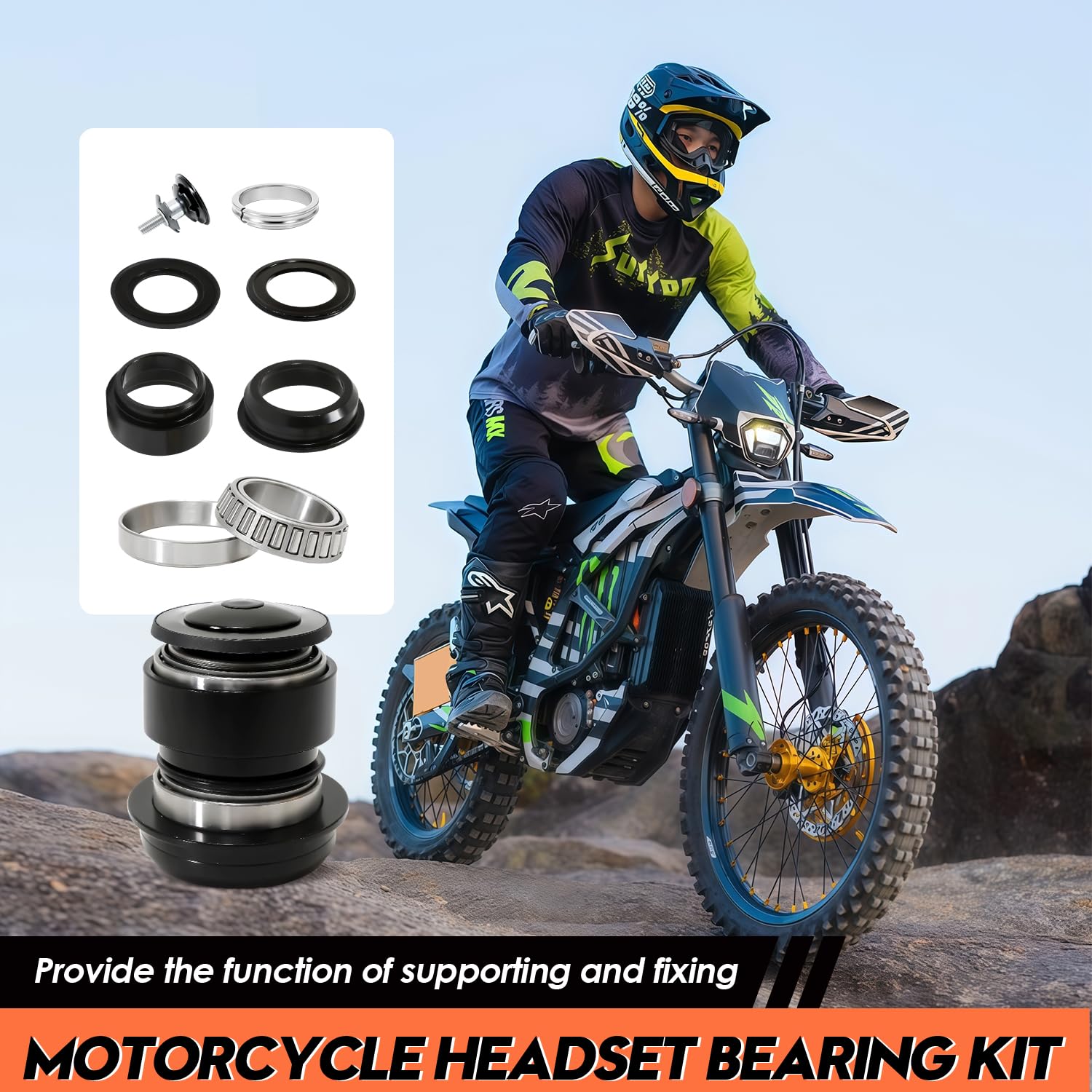 Tordale bearing texture and factory grease close view ensuring weather resistance