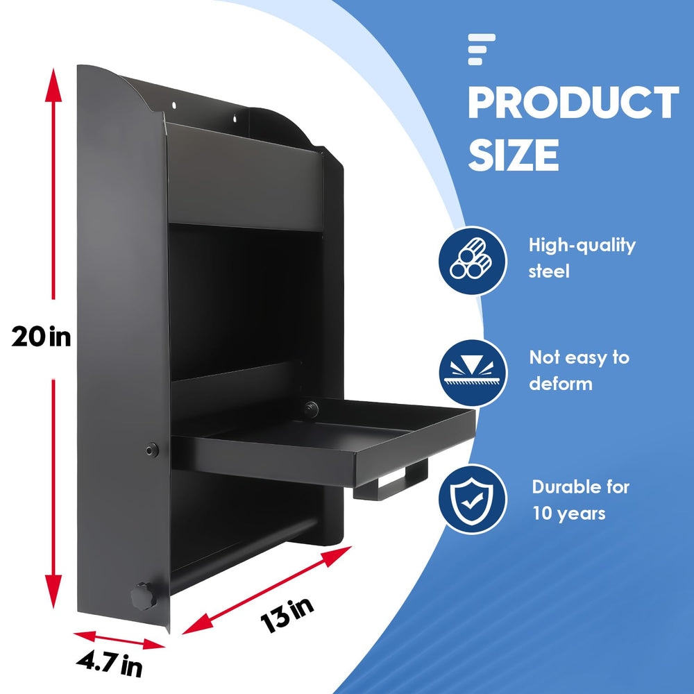 Tordale interior shelving organizing tools and supplies for efficiency