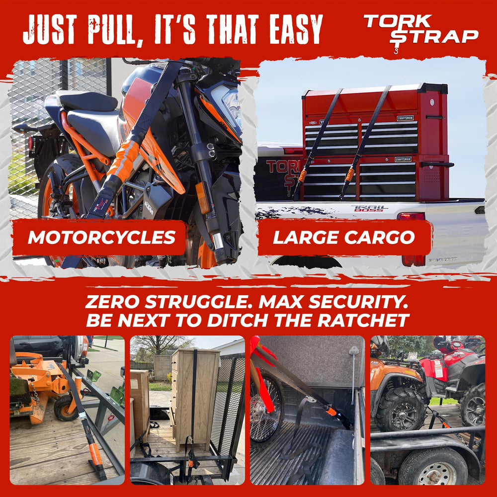 TorkStrap HD750 thick webbing texture displaying durability and strength