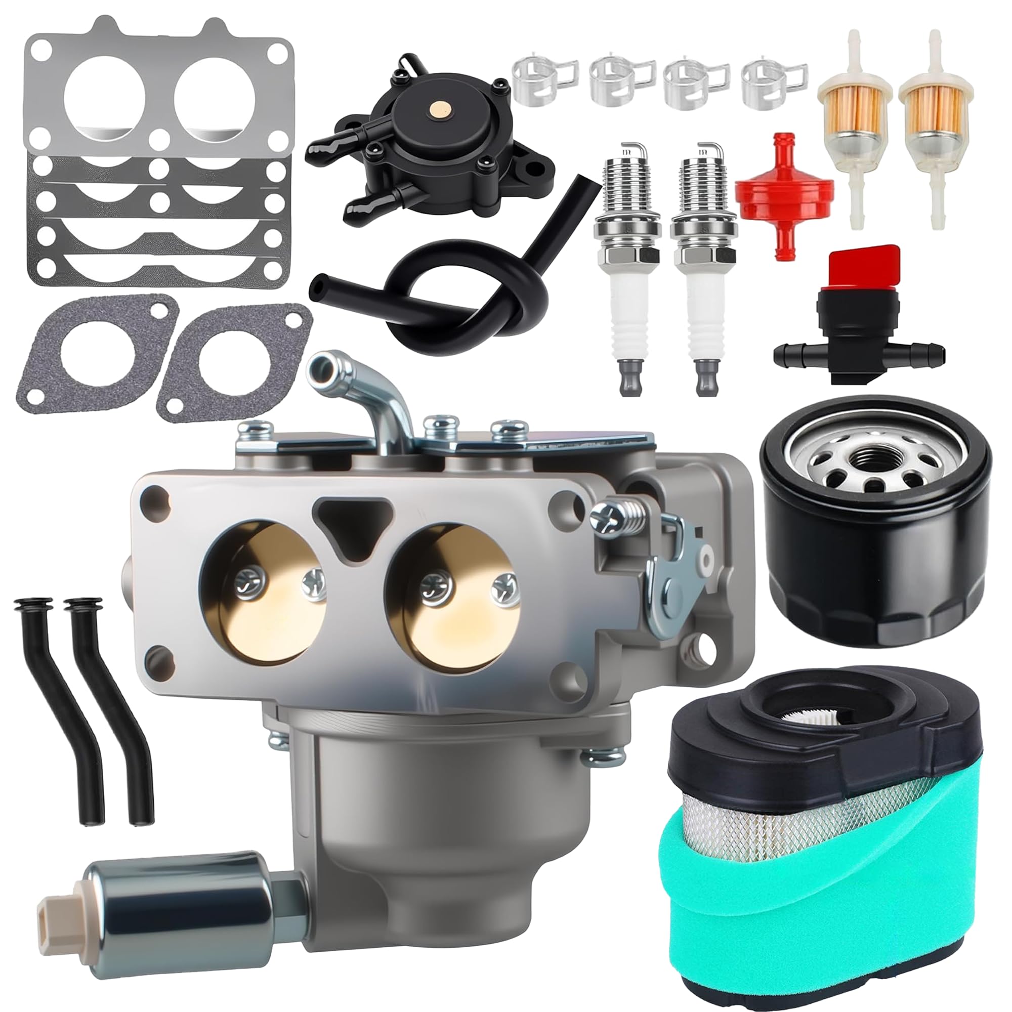 Tormudaca front view carburetor showing fit and clean machining for reliable replacement