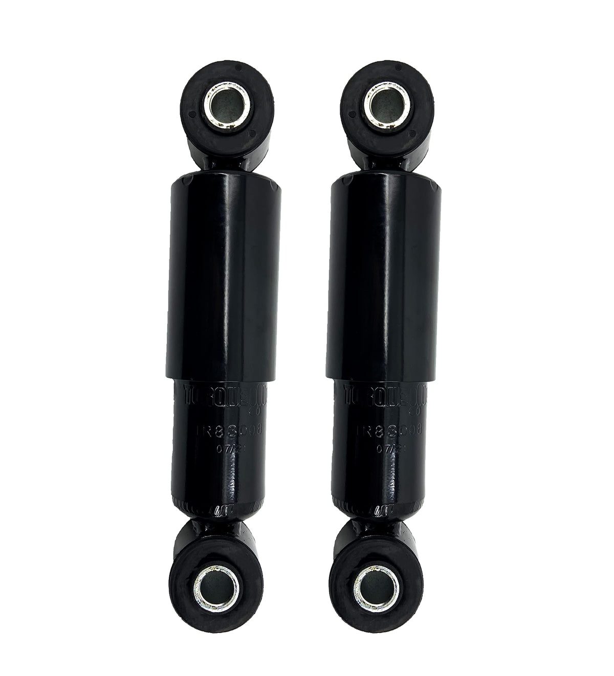 Torque front view of cab shock absorber showing robust construction and easy fit