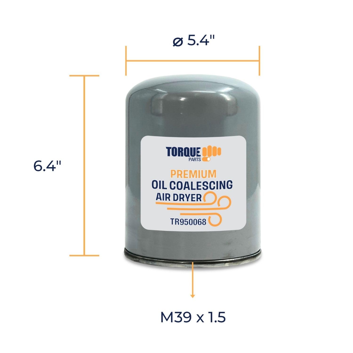 Torque packaged unit with label showing part number for identification benefit