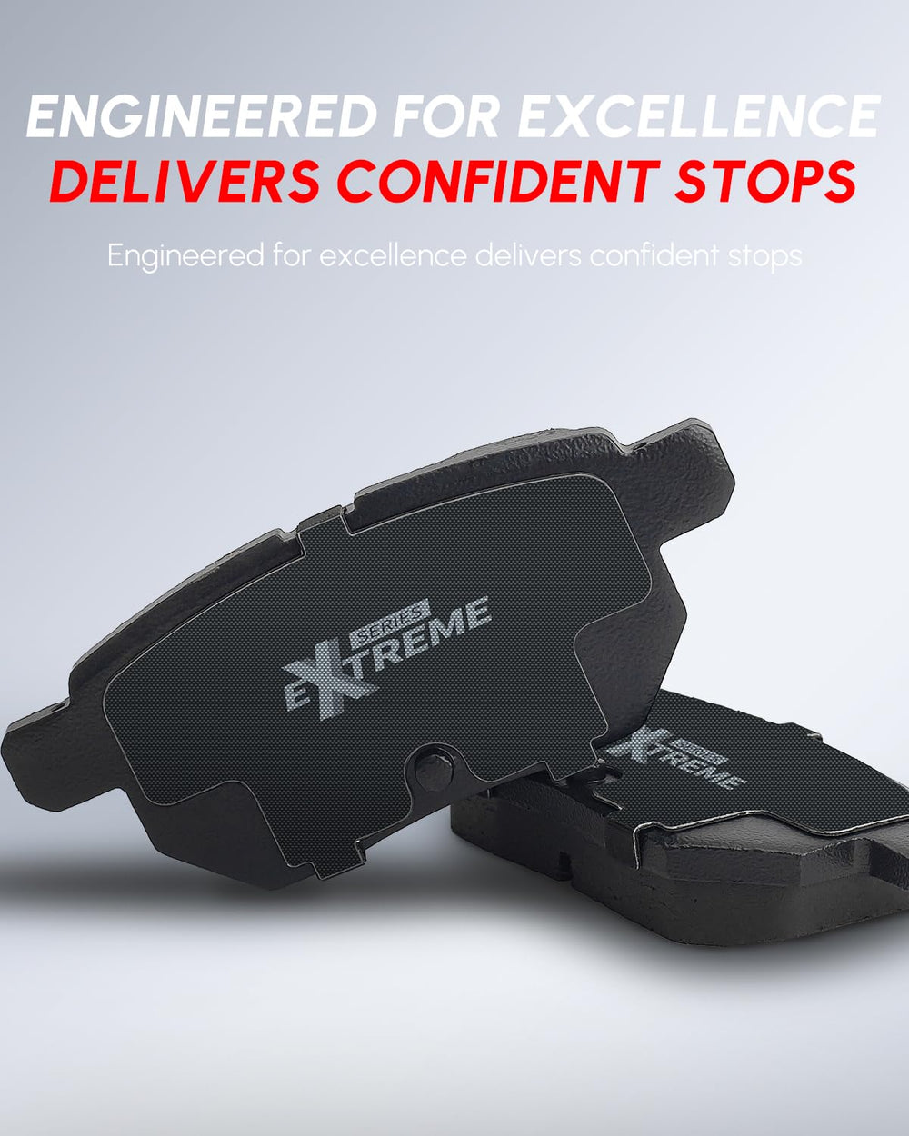 TOVASTY pad installed on rotor visualizing direct-fit ease and reliable performance
