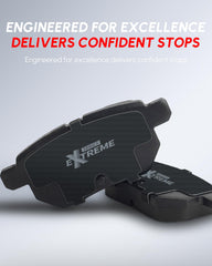 TOVASTY pad installed on rotor visualizing direct-fit ease and reliable performance