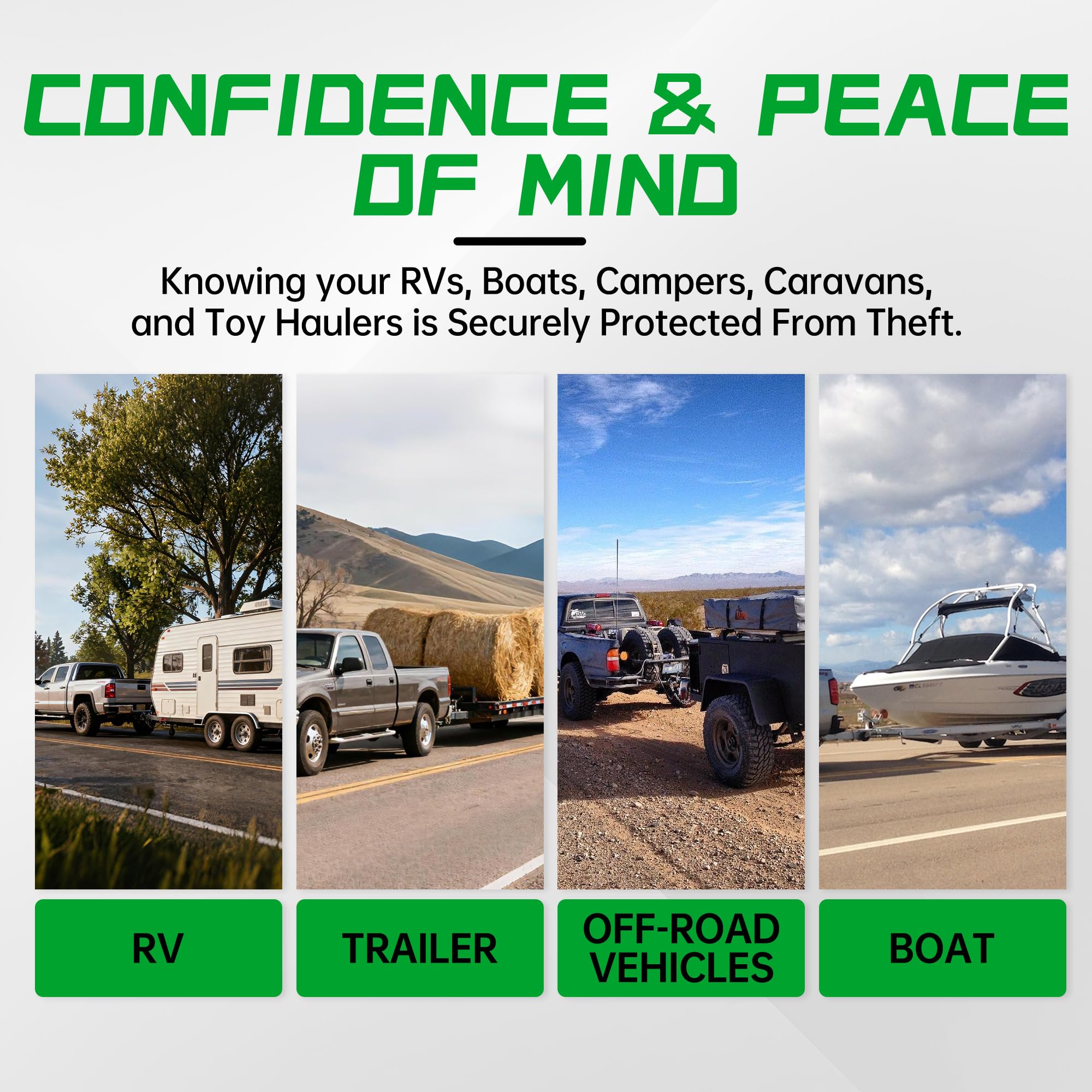 TOWBUBING individual components laid out for easy inspection