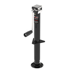 TOWKING front view of A-frame jack showing sturdy base and wheel benefit stability