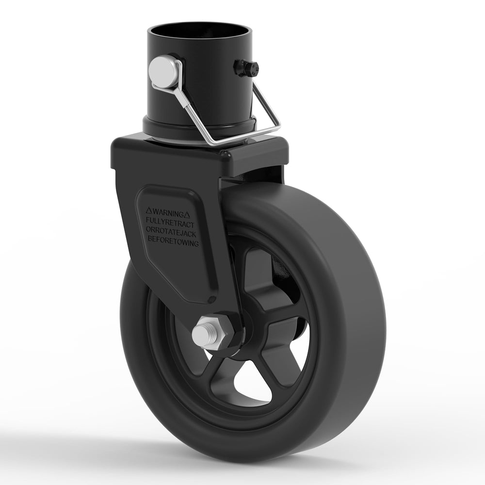 TOWKING front assembly view showing full caster and benefit easy mobility