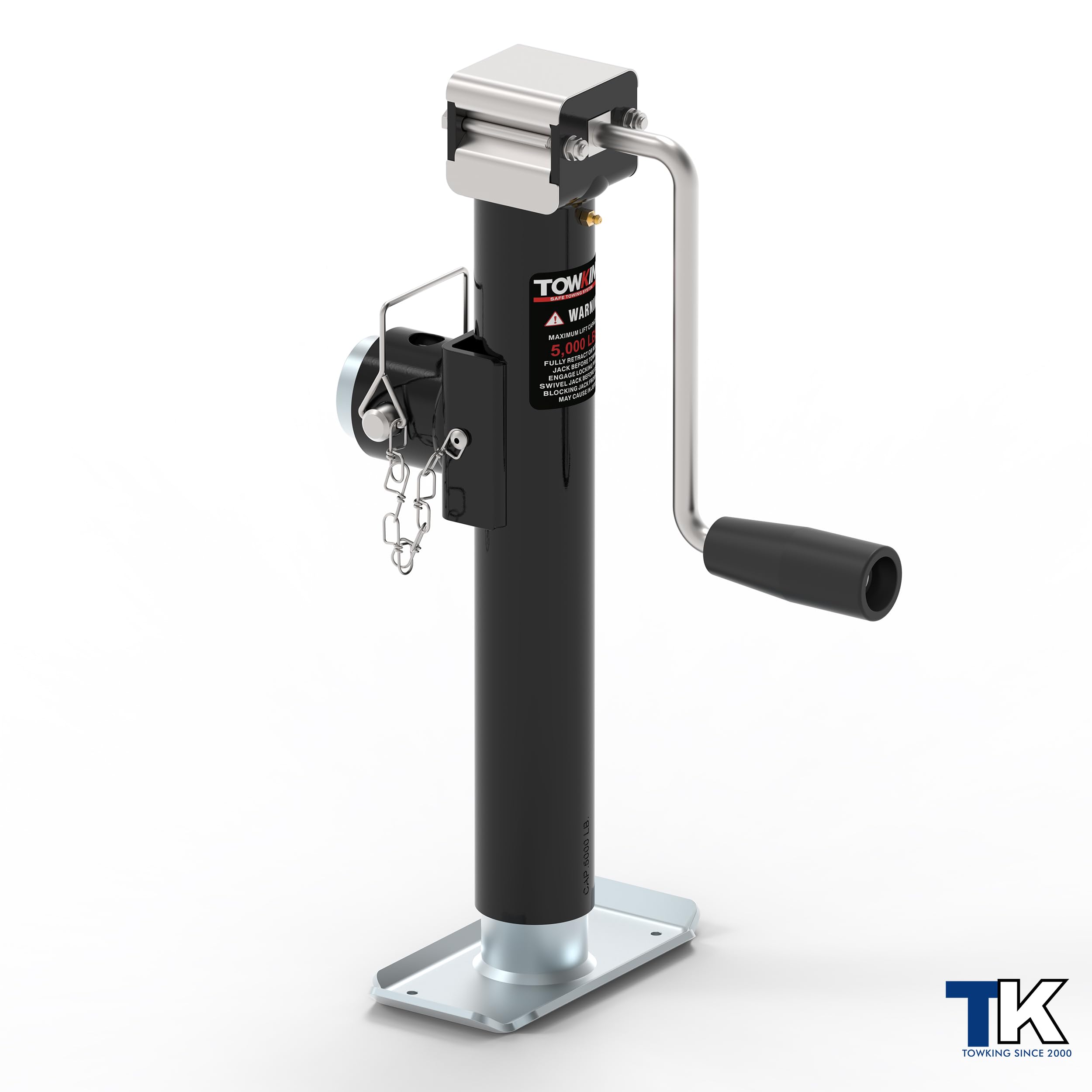TOWKING scale comparison with ruler showing exact dimensions for fitment benefit