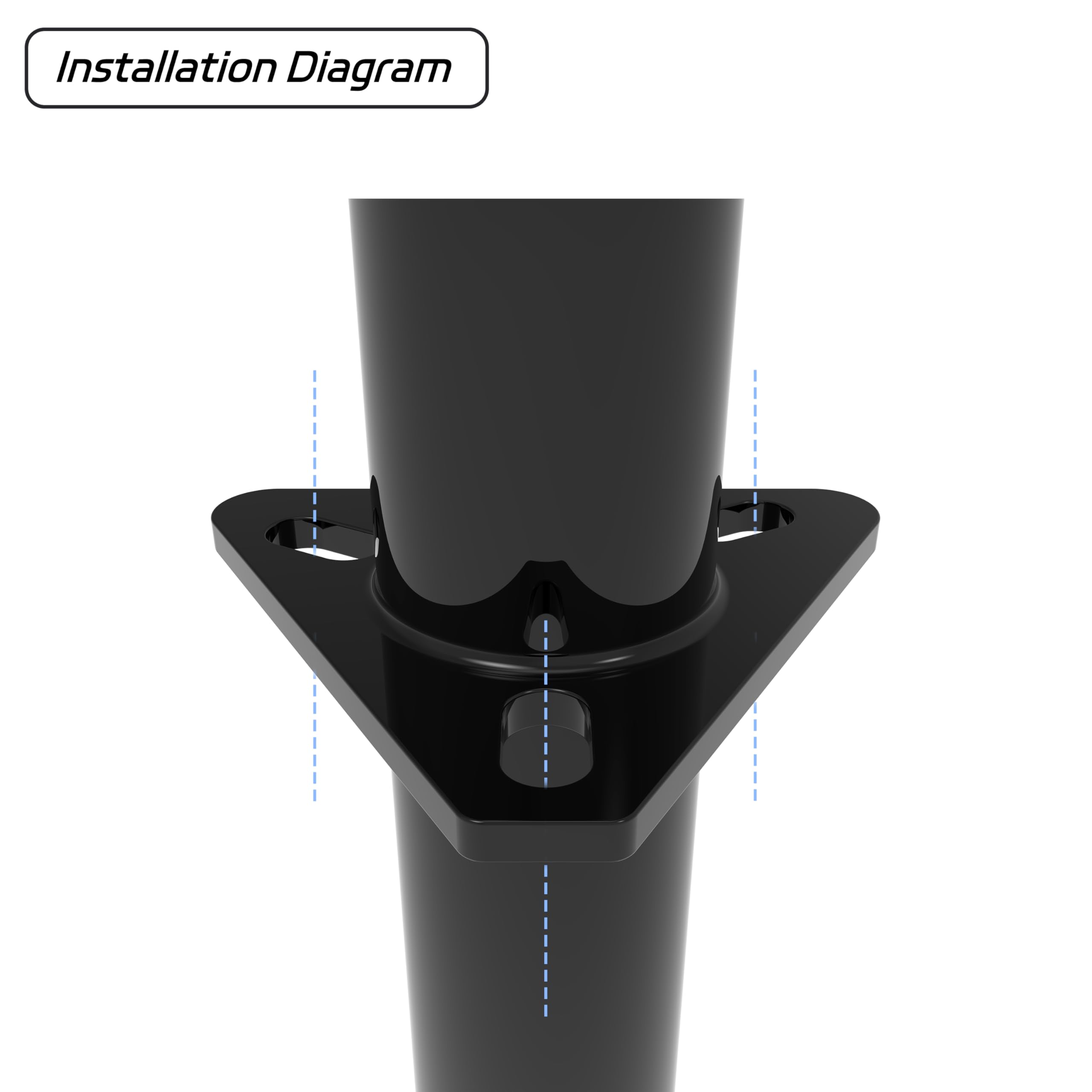 TOWKING side profile retracted demonstrating compact stowed position for safer towing