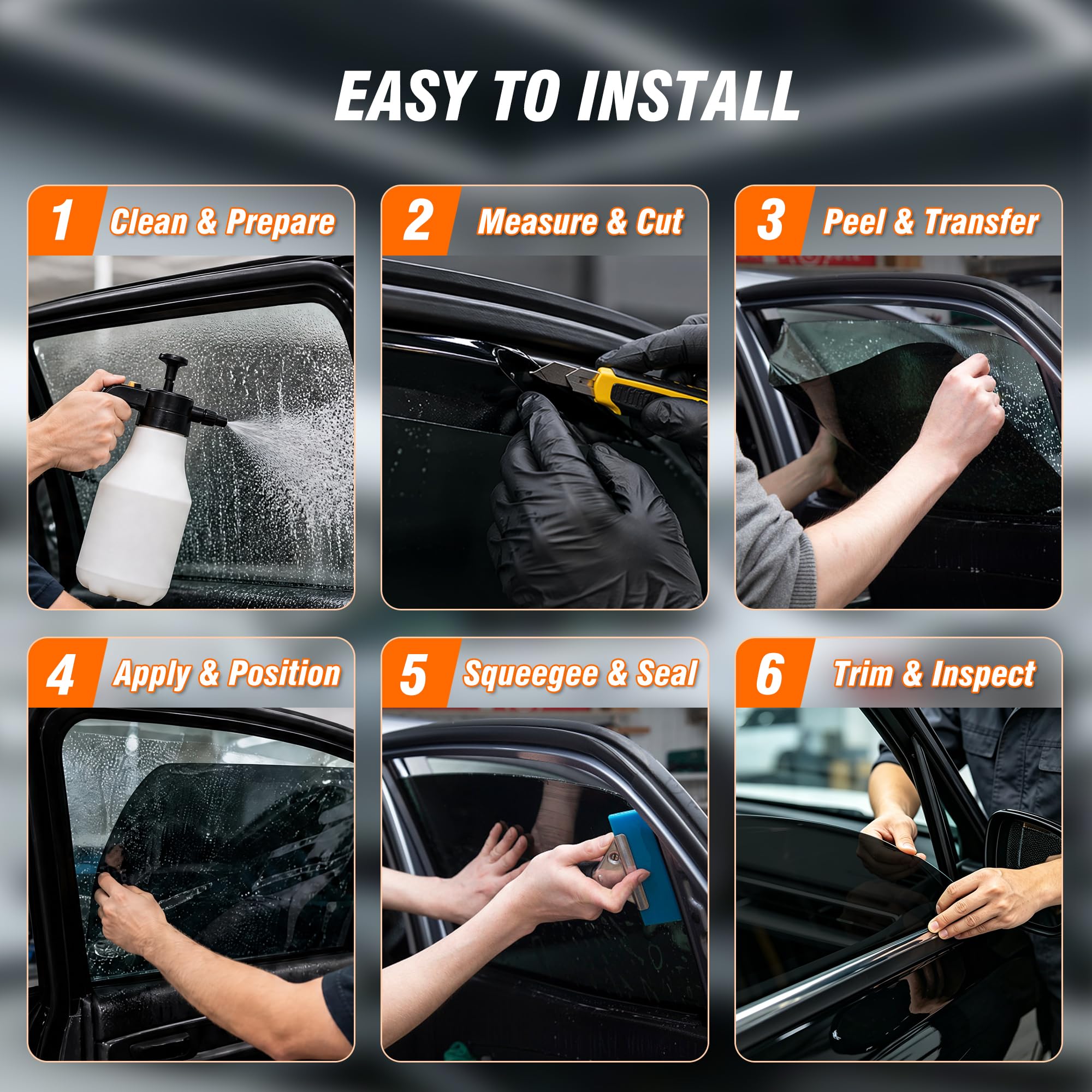 TOYOCO packaging with instruction video card aiding easy installation