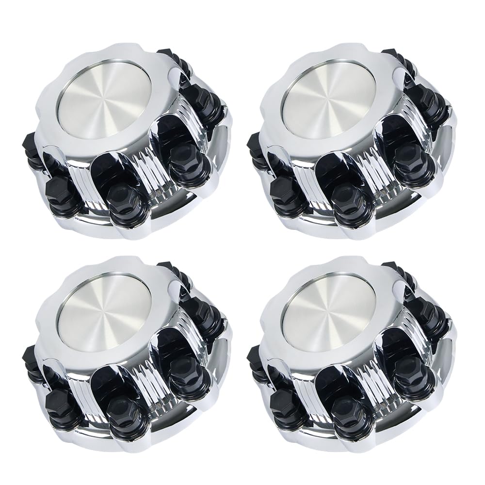 tpengine front view of four caps showing fit and finish benefit