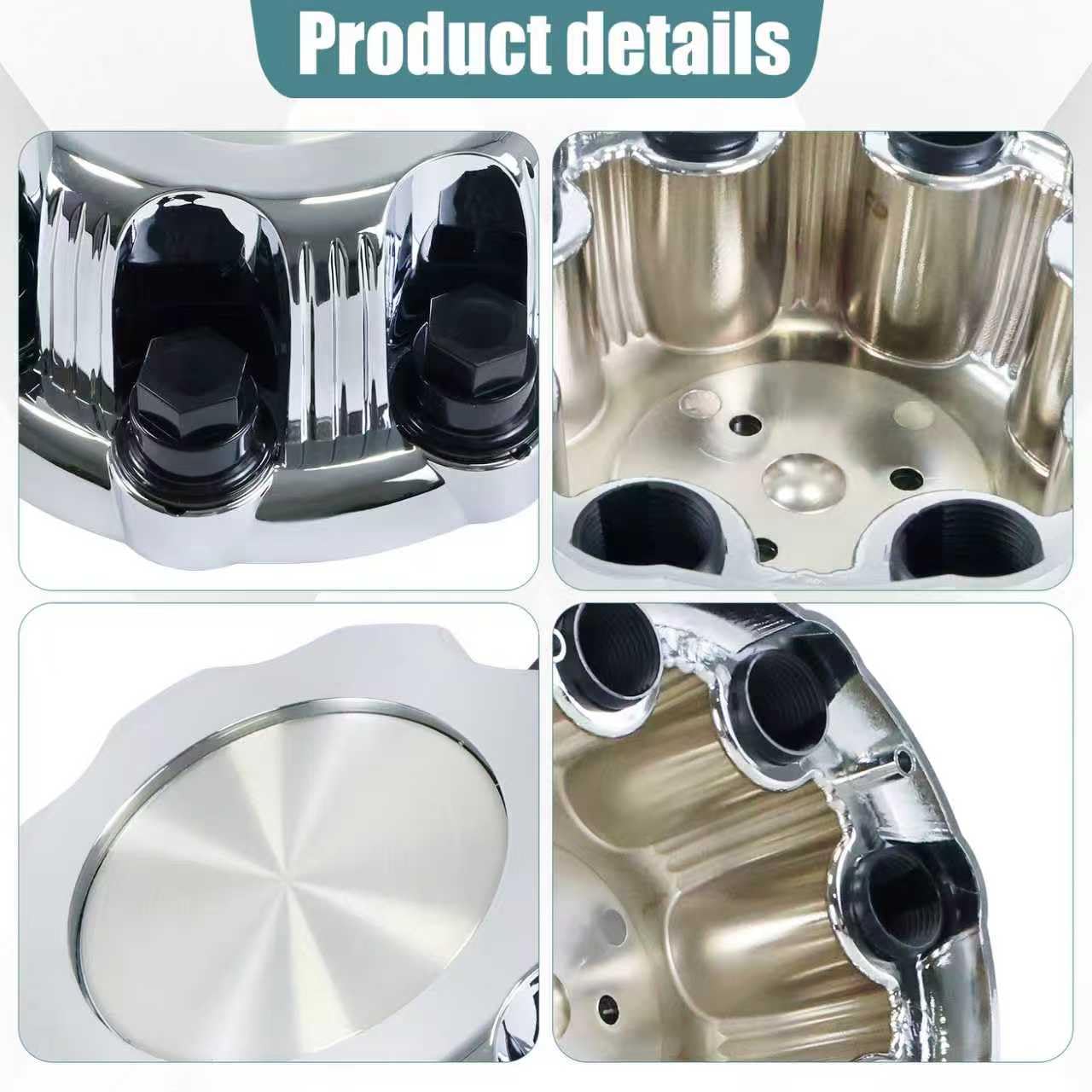 tpengine four caps arranged to show full package convenience