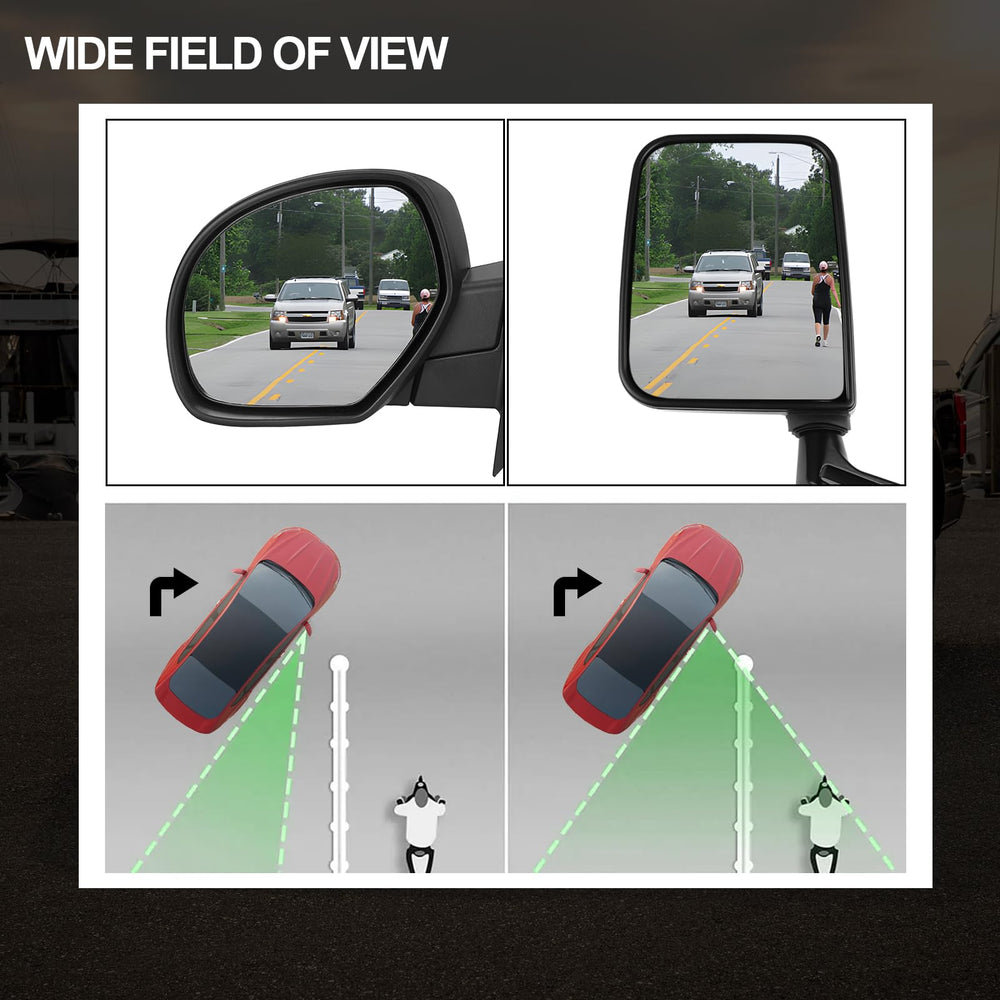 Tqc-bakalar mirrors installed on Jeep Wrangler demonstrating real-world fit and style upgrade