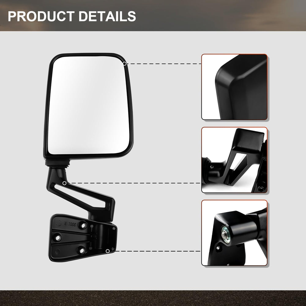 Tqc-bakalar mirror glass reflecting road scene to show clear visibility and durable glass