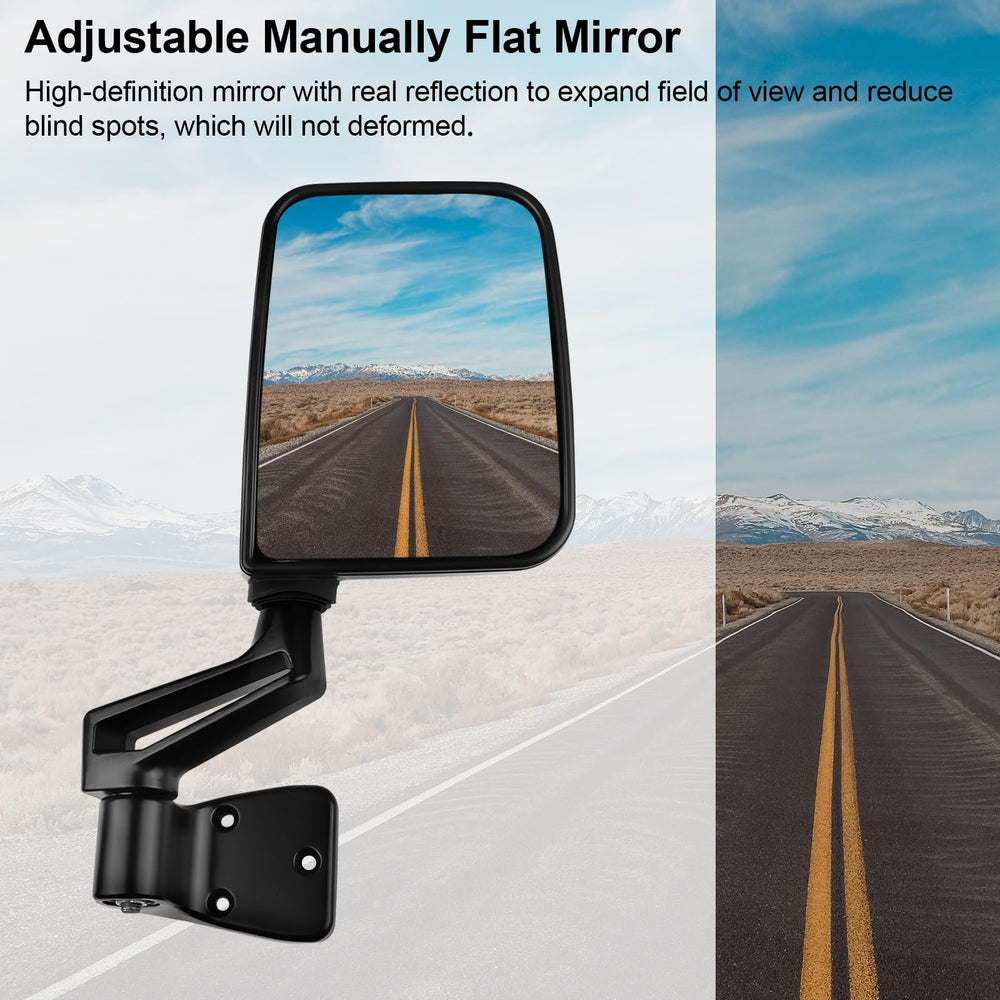 Tqc-bakalar product packaging with included left and right mirrors and hardware shown
