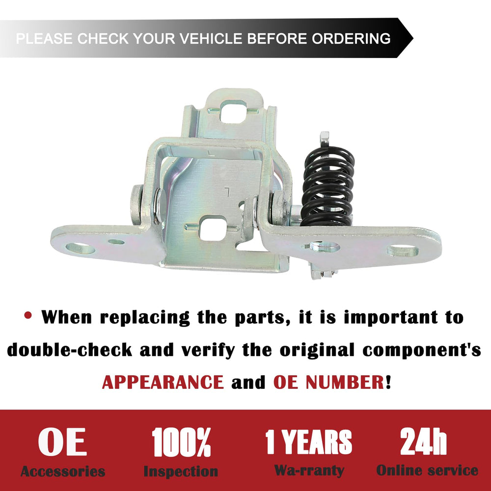 TQPONLY hinge finish and metal texture resisting corrosion