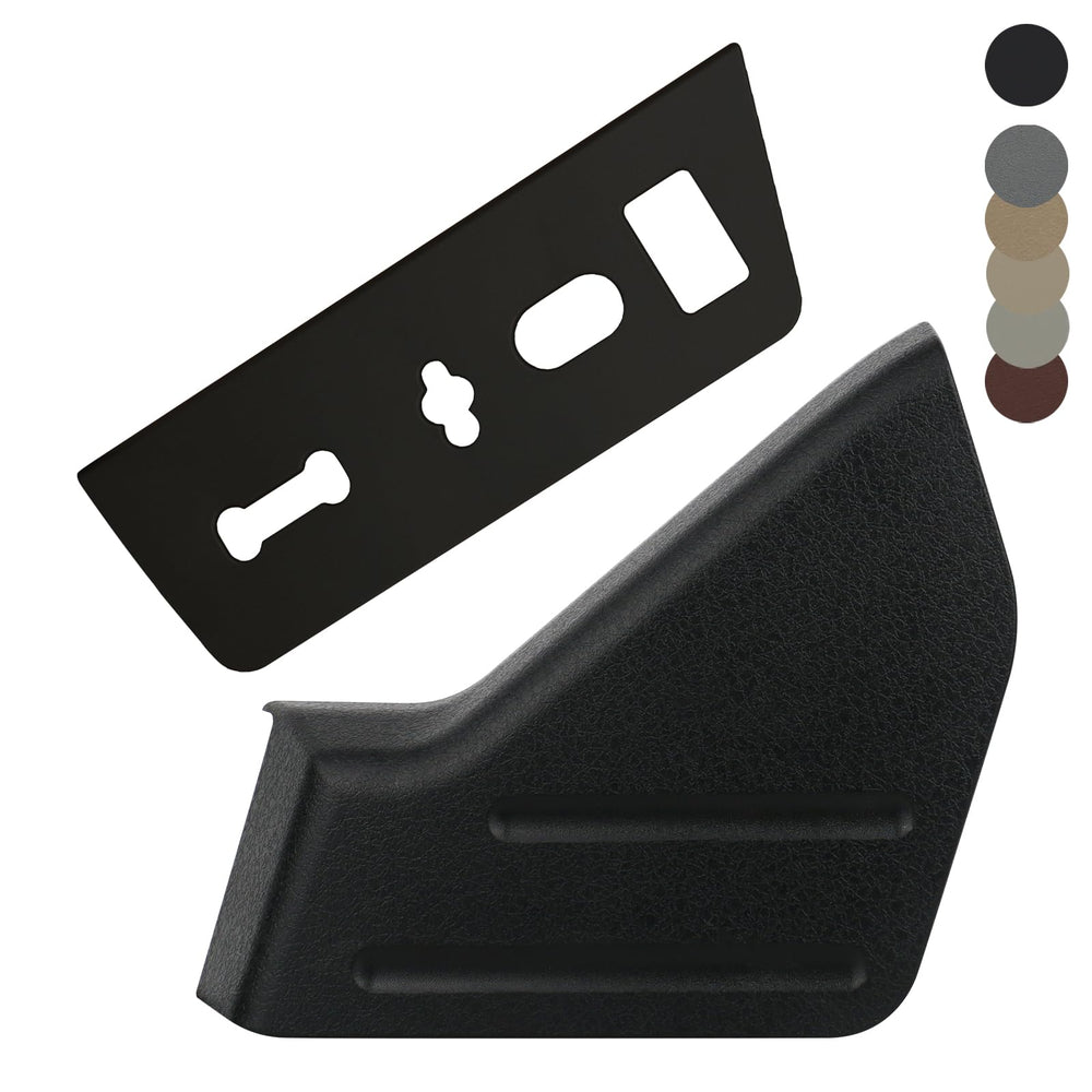 TQPONLY front driver side panel showing clean factory fit and restored appearance