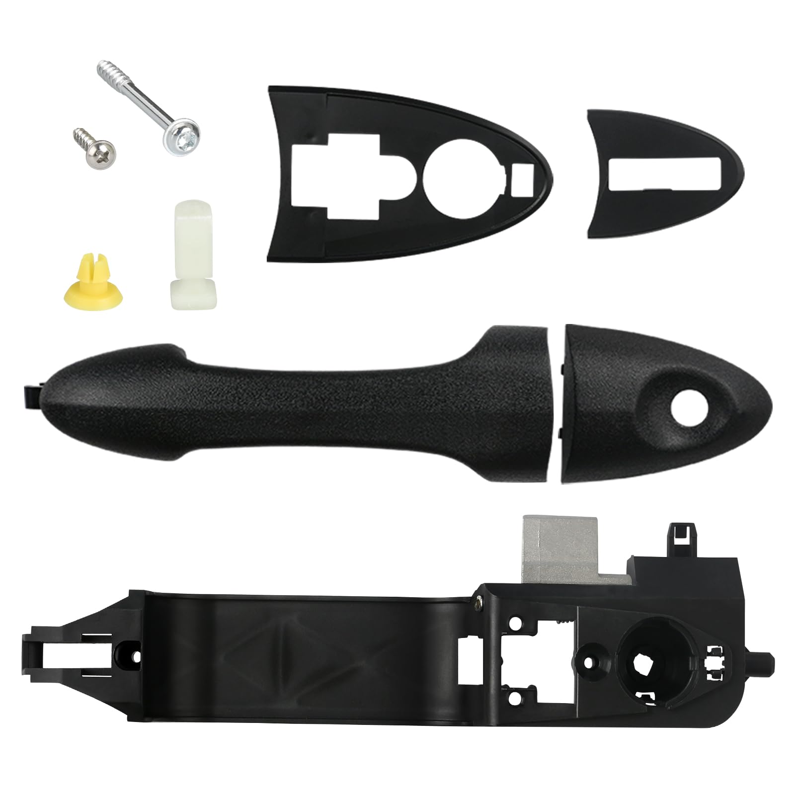 TQPONLY front left handle packaging showing complete replacement kit benefit