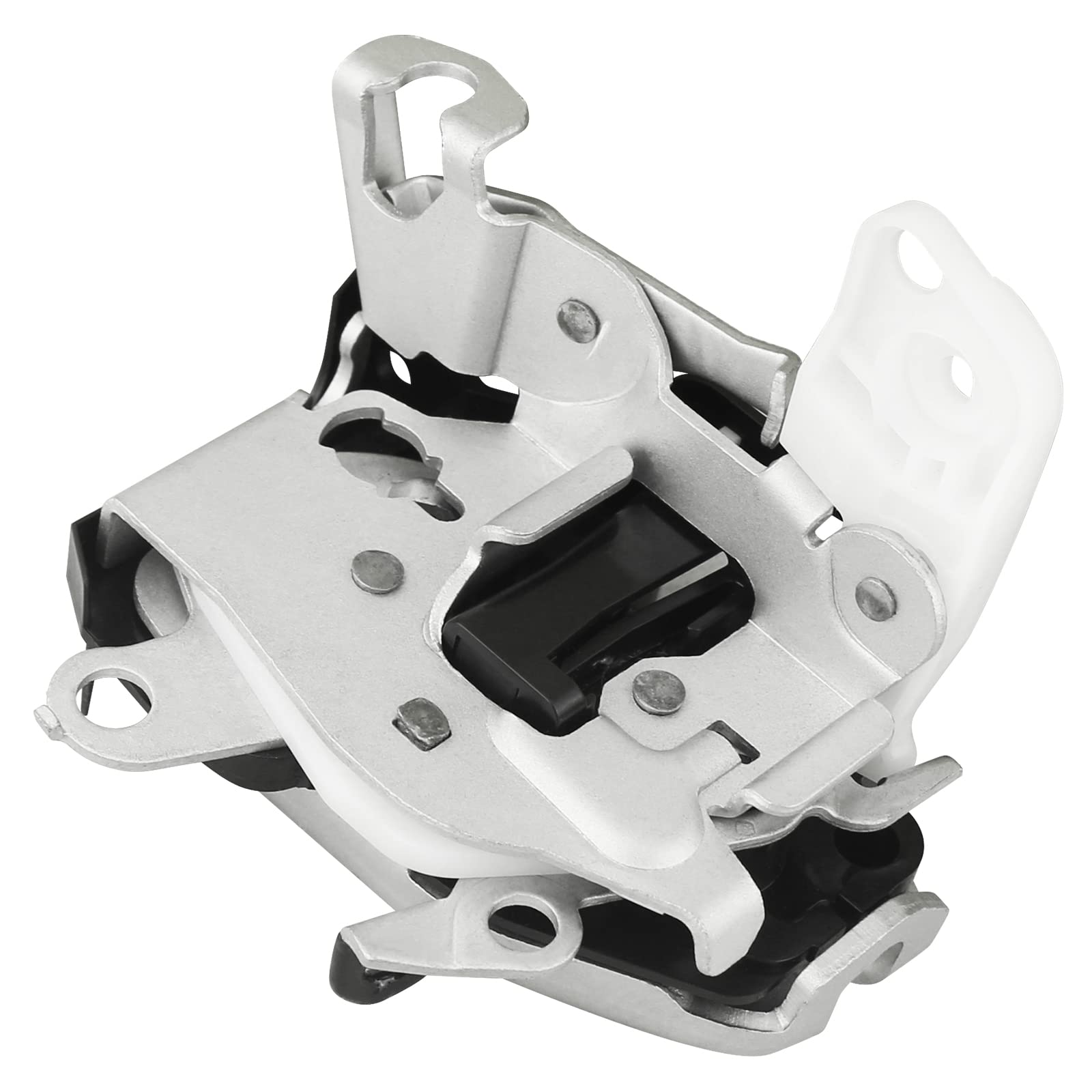 TQPONLY front view of latch assembly showing mounting points and secure fit