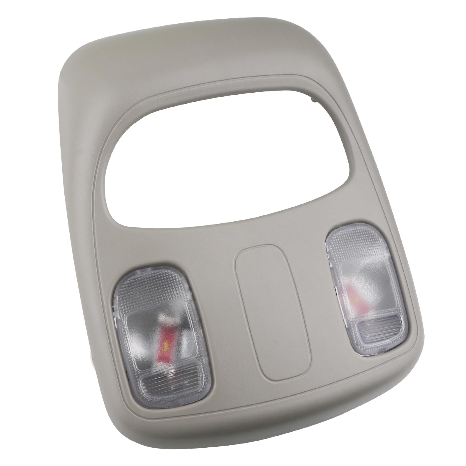 TQPONLY front overhead console showing clean fit and restored cabin lighting benefit