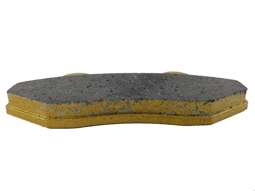 Traild brake pad installed on a Teryx front caliper demonstrating immediate fit and reliability