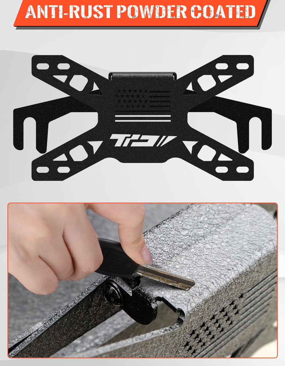 TraiNexalign hinge close-up illustrating smooth flip action and durability