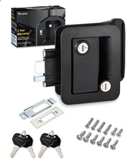 TrampgiK front view lock showing clean finish and secure fit benefit