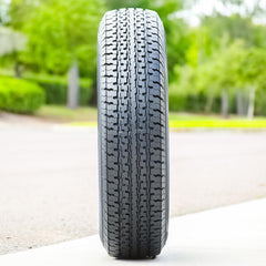 Transeagle next to a 15-inch rim illustrating correct size and fit for buyers