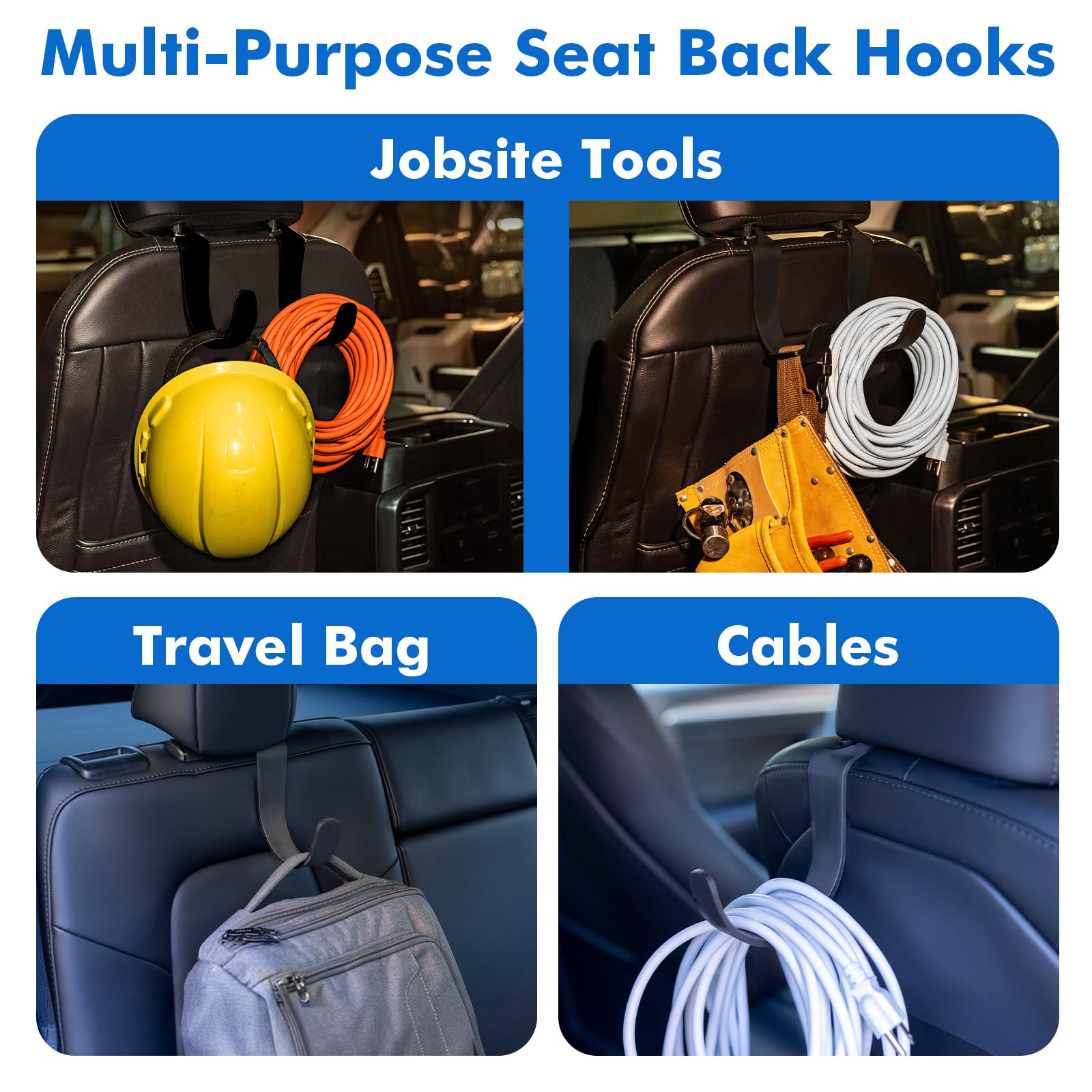 Travel Depot two-pack side-by-side to show both hooks included
