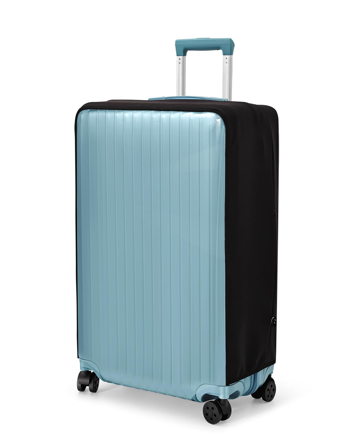 TRAVELKIN front view showing full clear protection and easy identification