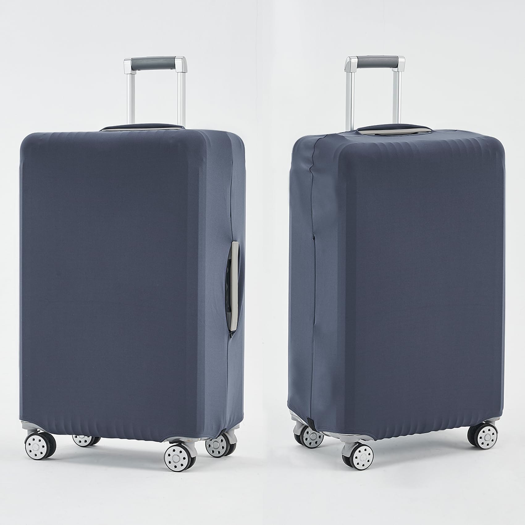 TRAVELKIN folded cover in hand showing compact, washable storage convenience