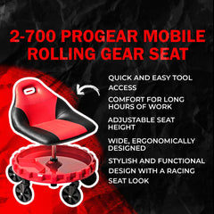 Traxion caster detail showing 5" hard TPR wheels, rolls over obstacles smoothly
