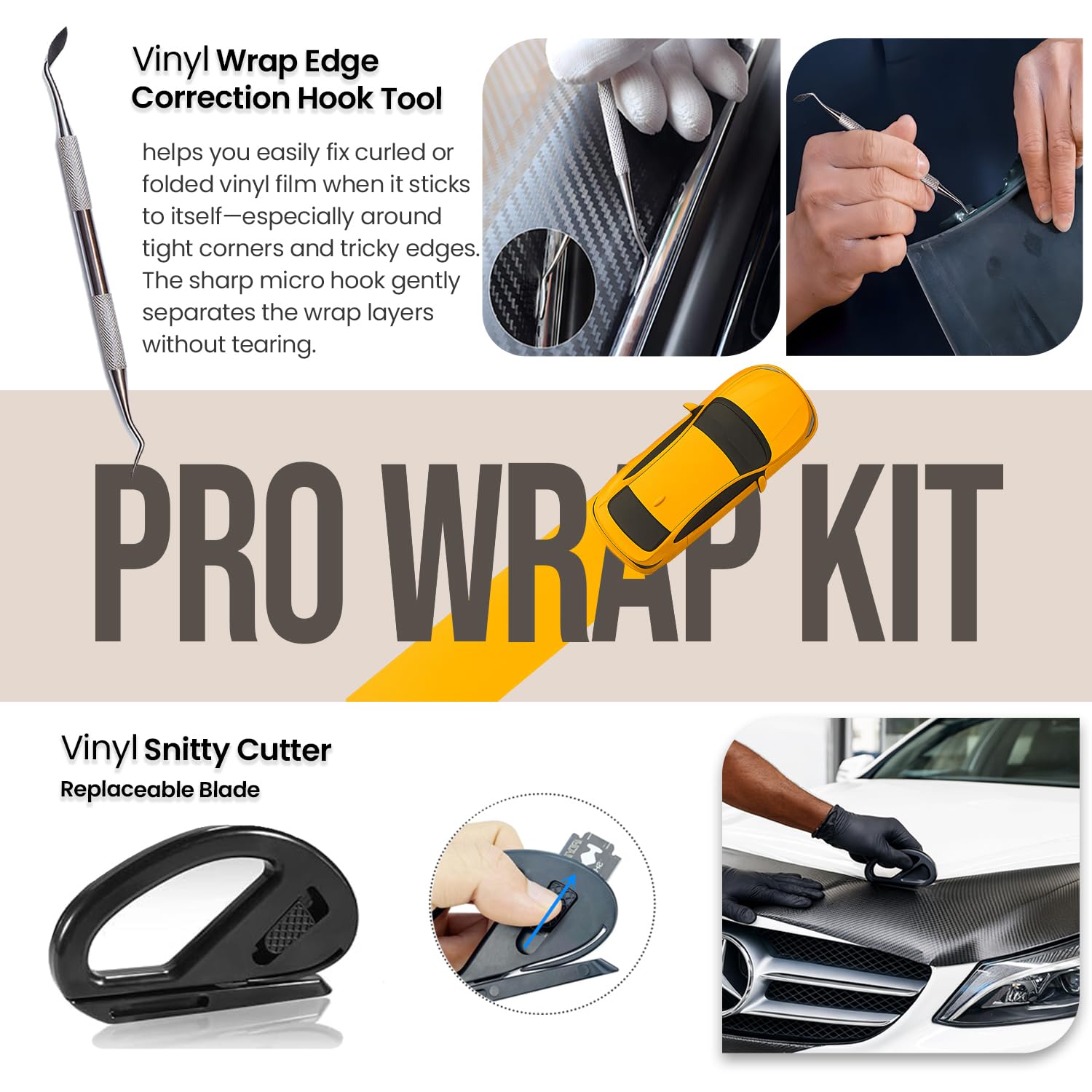TRAYCLICKS magnetic holder securing vinyl on metal for precise cuts