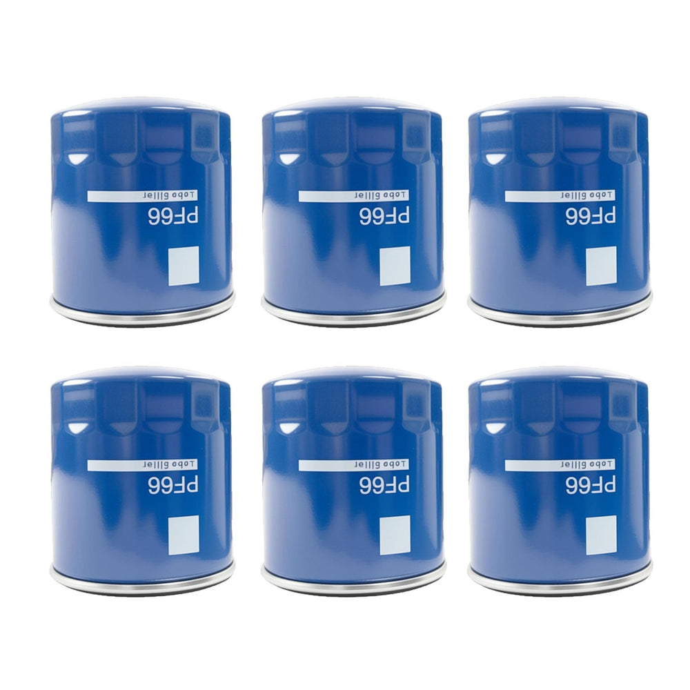trepb PF66 front view of six-pack showing compact canisters and branding for easy storage
