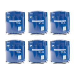 trepb PF66 front view of six-pack showing compact canisters and branding for easy storage