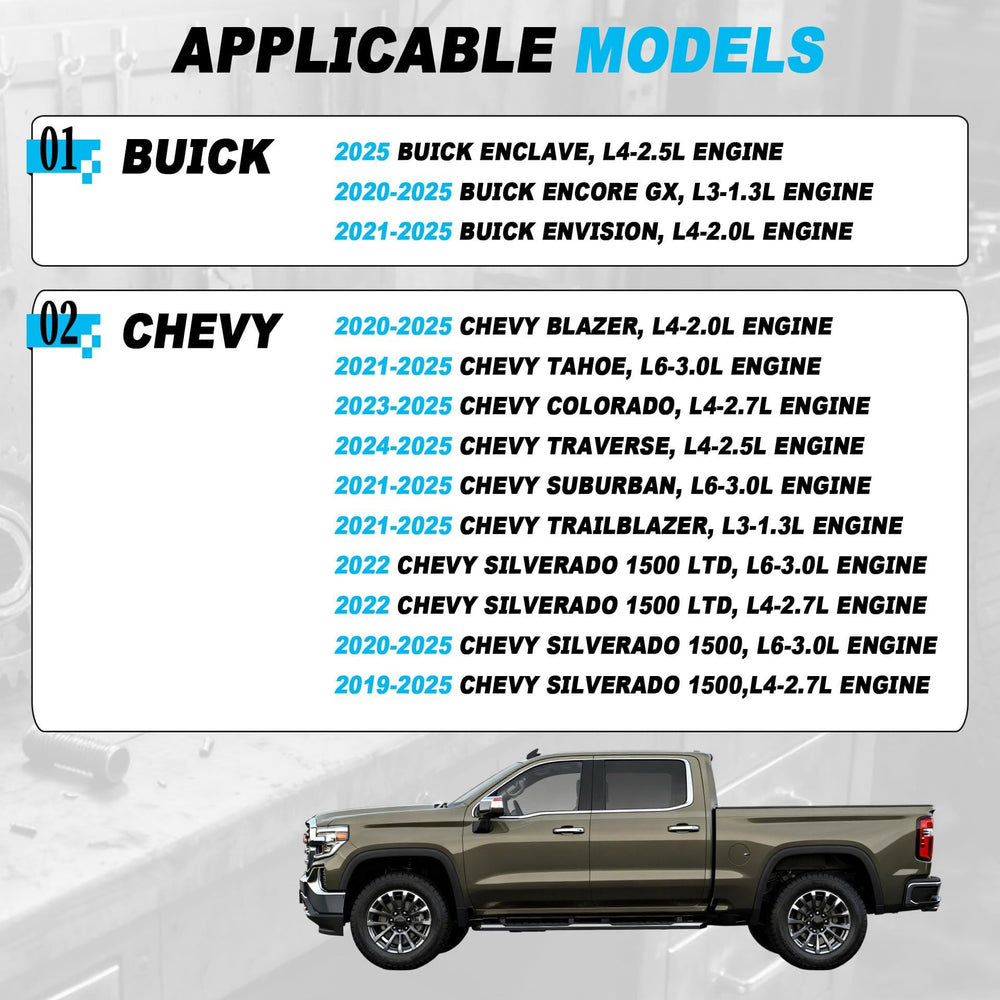 trepb PF66 installed under the hood of a Chevrolet Silverado demonstrating direct-fit ease