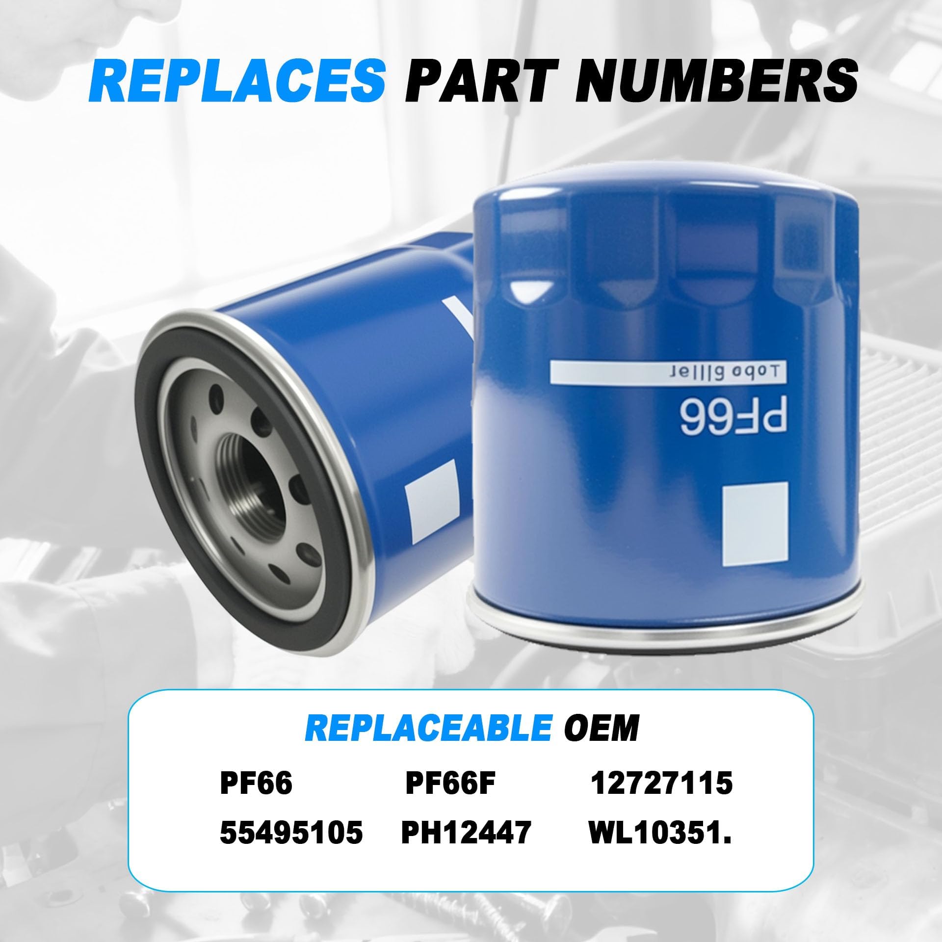 trepb PF66 box packaging and OEM-equivalent labels showing part number compatibility