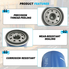 trepb PF66 oil-resistant rubber gasket and threaded base detail for secure leak-free fit