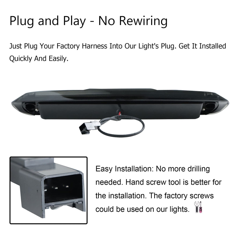 Tresound mounted illuminating truck bed for better cargo visibility