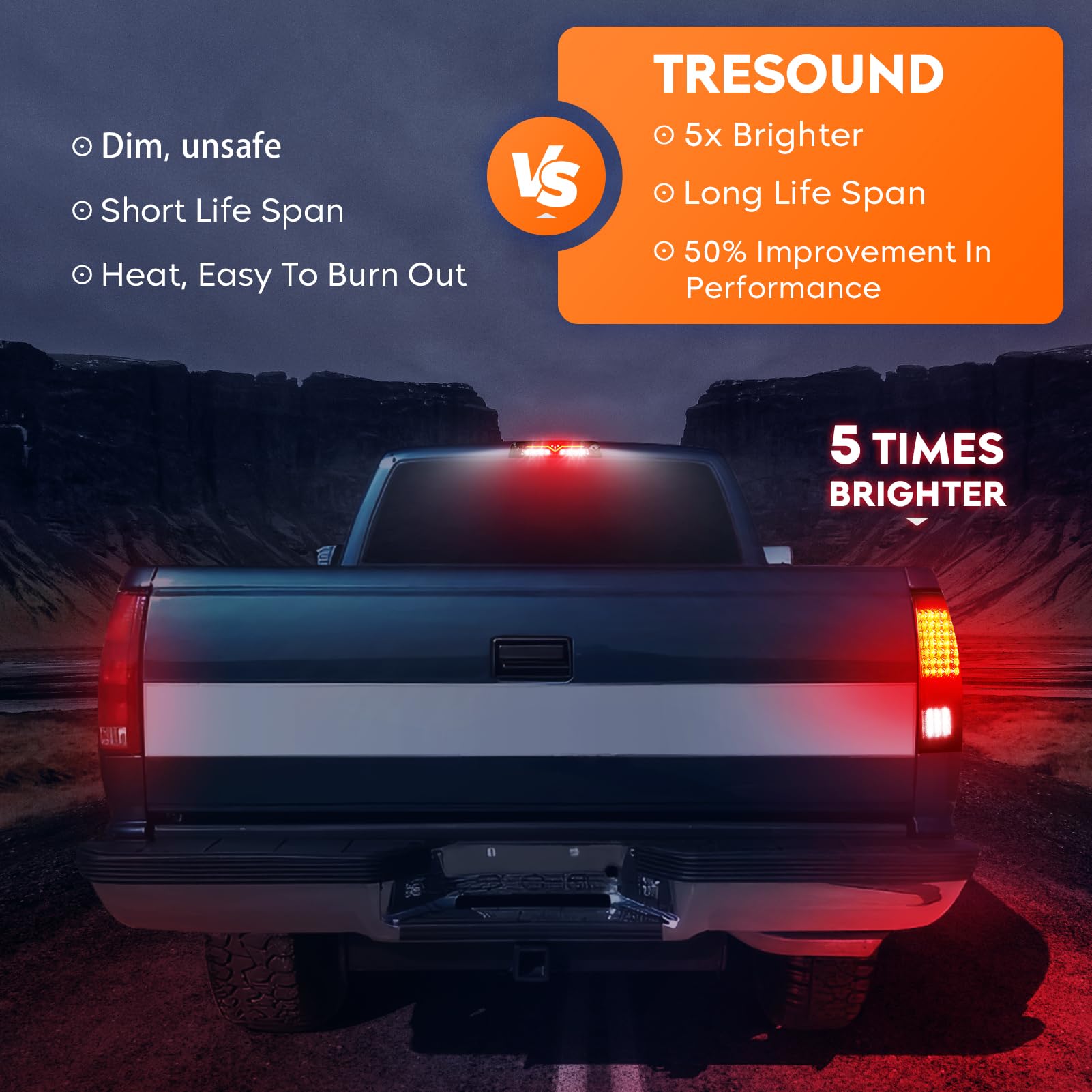 Tresound held in hand for scale to show accurate size and fitment