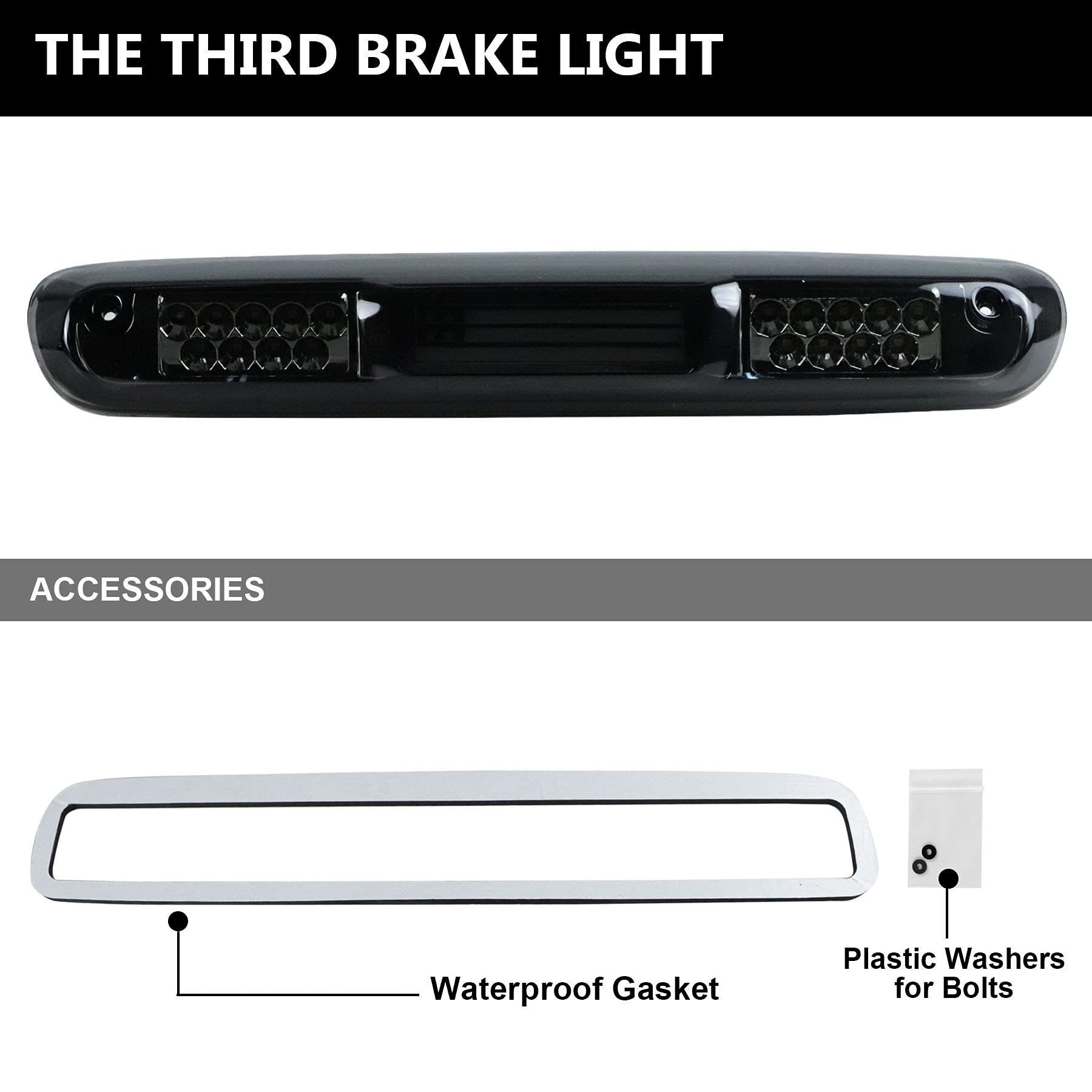 Tresound side profile with gasket for a watertight seal and durability