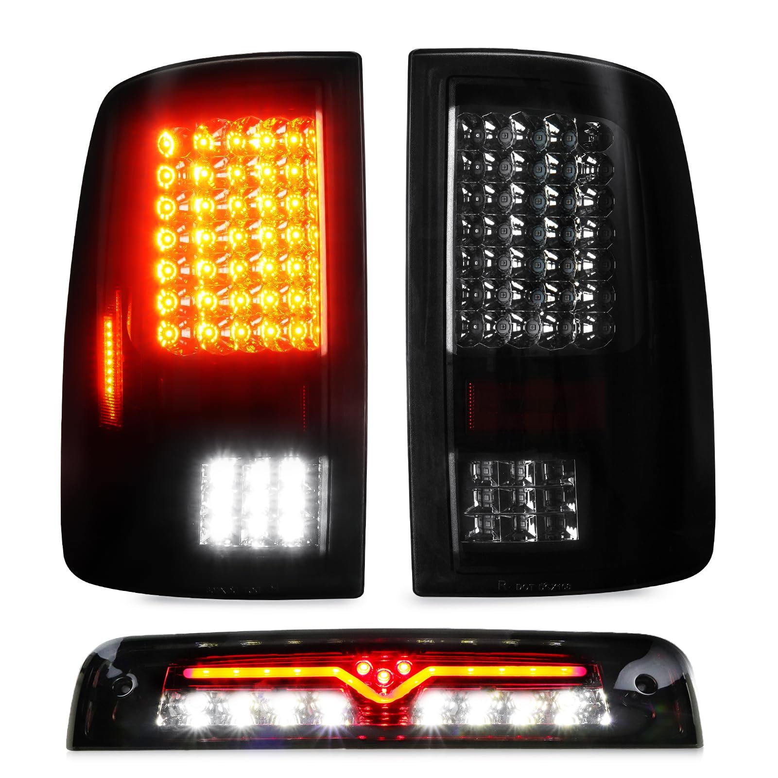 Tresound front assembly showing full tail light fit and improved visibility