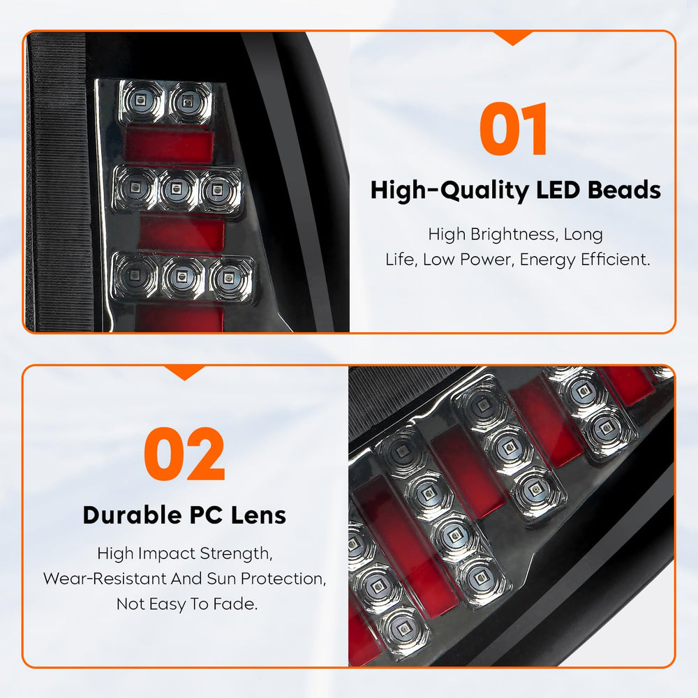 Tresound tail lights beside ruler showing correct scale and exact fitment