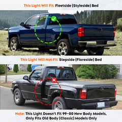 Tresound center third brake light mounted high for improved rear visibility