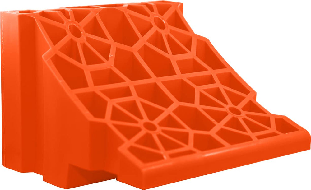 Tri-Lynx Stop 'N Chock side profile showing dimensions for easy planning benefit