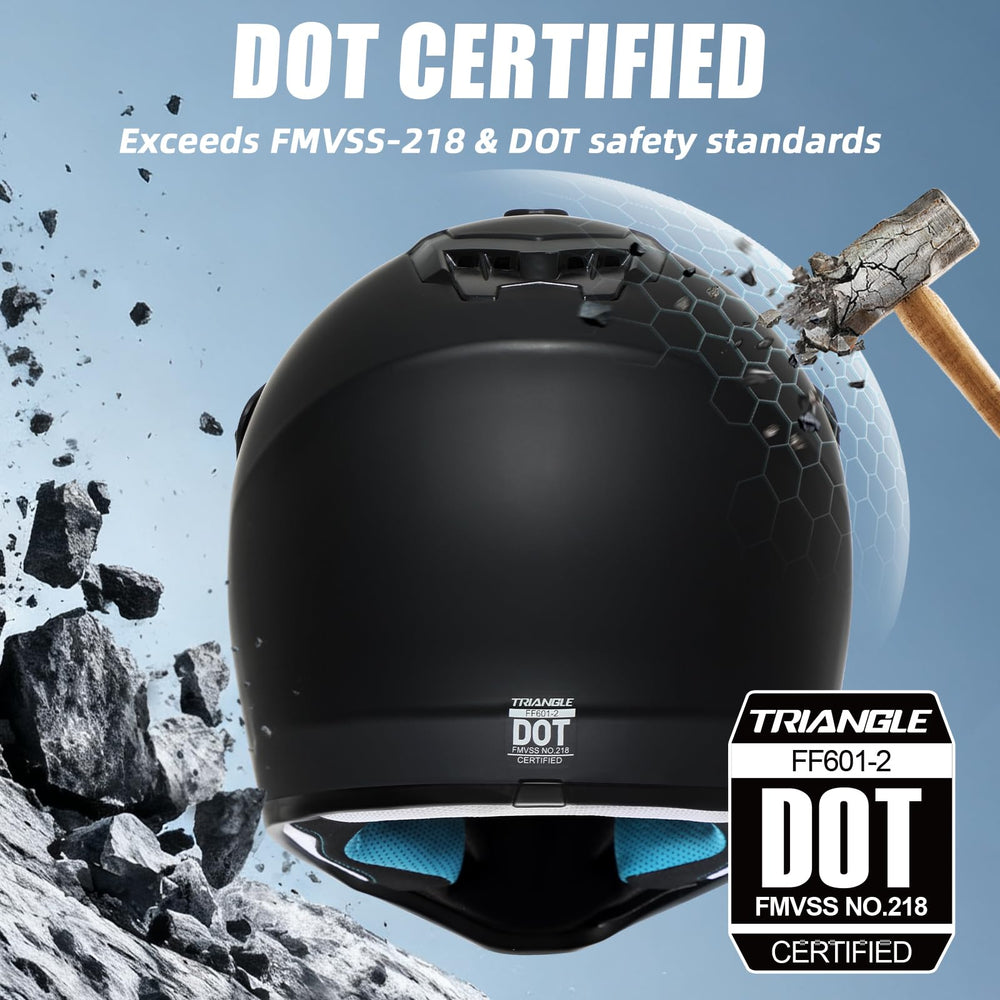 TRIANGLE helmet side showing ventilation ports for sustained cooling benefit