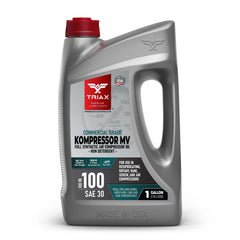 Triax front label showing product name and benefits for clear identification