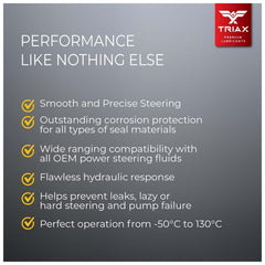 Triax fluid texture close-up illustrating smooth viscosity stability