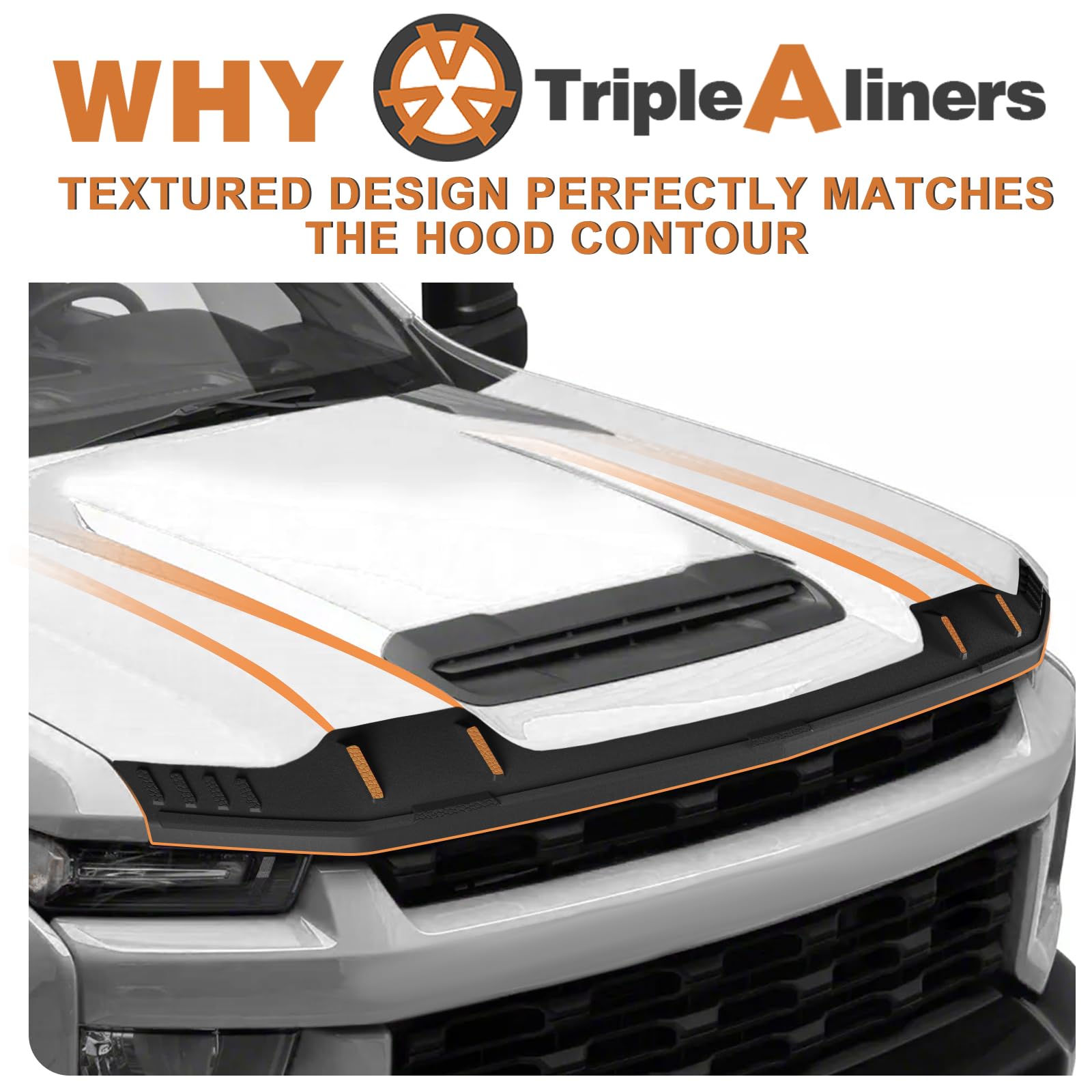 TripleAliners lifestyle shot on highway illustrating debris protection
